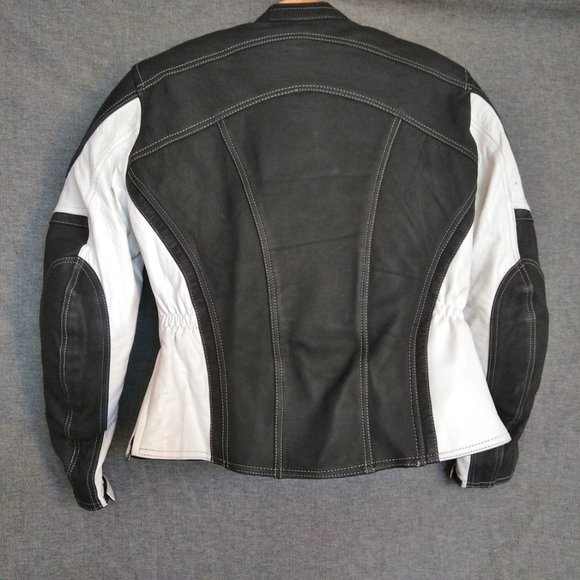 Frank Thomas Leather Motorcycle Jacket - Picture 2 of 5